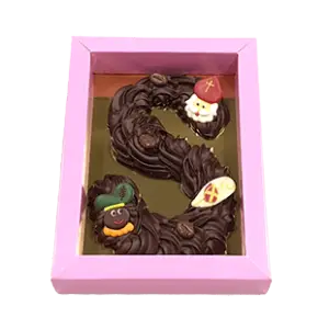 Room chocoladeletter Puur